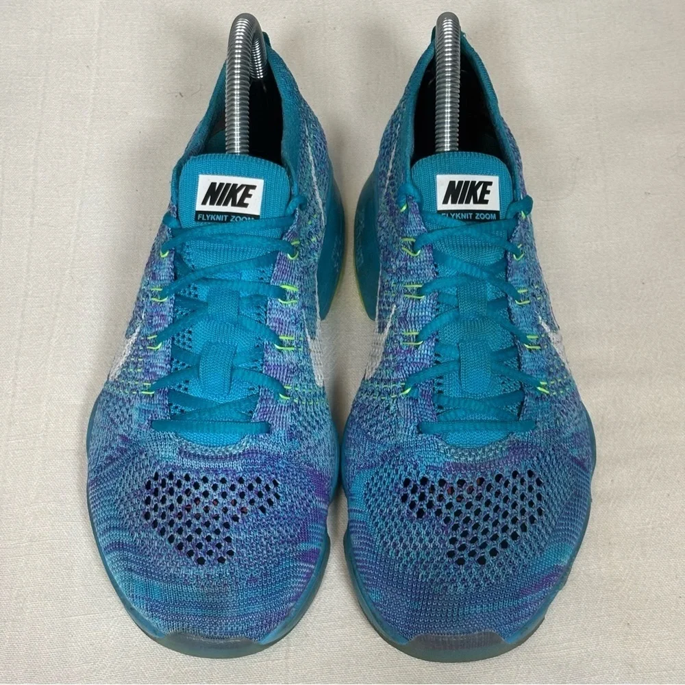 Nike Flyknit Zoom Agility Training Sneakers-Blue Volt-Women Size 9